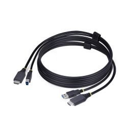 Cable adaptador Startech HU1226-KVM-CABLE Negro 1,8 m Cable adaptador Startech HU1226-KVM-CABLE Negro 1,8 m