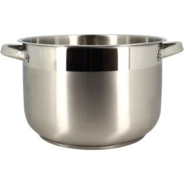 Menastyl 4615450 Cuscús de Acero Inoxidable 10 Litros, Apto para Todo Tipo de Fuegos e Inducción