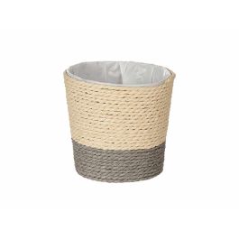 Macetero Cuerda 10X10Cm Gris Natural Ibergarden (24 Unidades) Macetero Cuerda 10X10Cm Gris Natural Ibergarden (24 Unidades)