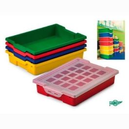 Faibo Caja Apilable De Almacenaje Pp 420x310x73 mm 6 L Con Tapa Verde Precio: 6.50000021. SKU: B167MFWNBX