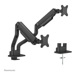 Neomounts DS70S-950BL2 Brazo para Pantallas de 17-35 Pulgadas, Resorte de Gas, Montaje Escritorio, Negro