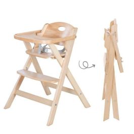 Roba Trona Plegable FOLD UP SMART con Bandeja y Arnés de Seguridad - Madera Natural para Bebés y Niños Precio: 118.49999964. SKU: B18SMMWRRZ