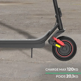 Wispeed Patinete Eléctrico Airo V13, 36 V 400 W nominales, Ruedas 10", Negro - Referencia WIS3483070027615