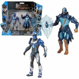 Gormiti GRV194 | Caja de Figuras de Acción Scion, Gormiti de Agua con Carter y Aqu - Colección Gormiti - 15 cm - Niños +4 años