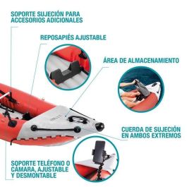 Kayak excursion pro 384x94x46 cm. incluye remos aluminio y bomba. Kayak excursion pro 384x94x46 cm. incluye remos aluminio y bomba.
