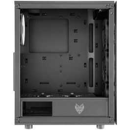 FSP CMT340 Plus Mid Tower Cristal Templado USB 3.0 Audio HD ARGB 4 Ventiladores 120mm Negro
