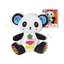 Reig Peluche musical Oso Panda 15 cm para recién nacidos. Emite sonidos, funciona con 2 pilas LR6 (no incluidas). Precio: 13.51328. SKU: S2424909