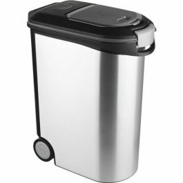 CURVER Recipiente de comida seca 20kg - Aspecto de metal - Gris Precio: 59.50000034. SKU: S7140230
