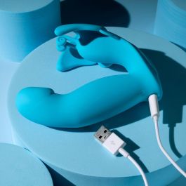 Vibrador Doble Estimulación Evolved Azul