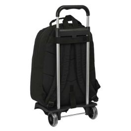 Mochila Escolar con Ruedas BlackFit8 Zone Negro 32 x 42 x 15 cm Mochila Escolar con Ruedas BlackFit8 Zone Negro 32 x 42 x 15 cm