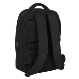 Mochila para Portátil y Tablet con Salida USB Marvel Negro Mochila para Portátil y Tablet con Salida USB Marvel Negro