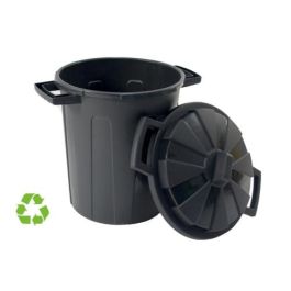 Contenedor Sostenible de Reciclaje con Tapa 100 Litros 54X64X68 Cm Pp Negro Archivo 2000 CP1426100 NE Precio: 37.50000056. SKU: B18MY6Q7M8