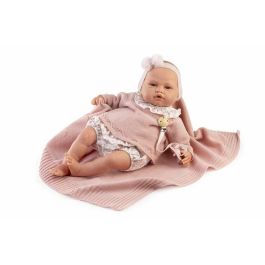 Antonio Juan Muñeca Reborn Baby Love con Conjunto de Punto, 50 cm, Cuerpo de Tela con Peso y Edad Recomendada +14 Años Antonio Juan Muñeca Reborn Baby Love con Conjunto de Punto, 50 cm, Cuerpo de Tela con Peso y Edad Recomendada +14 Años