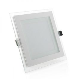 Foco Downlight LED 12W 1200Lm 6000ºK Cuadrado   Cristal 40.000H [GR-MB02-12W-CW] Precio: 12.79000008. SKU: 15096764236163