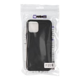 Carcasa negra de plástico soft touch para iphone 12 pro