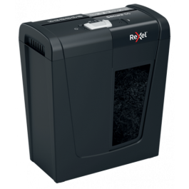 Rexel 2020121EU Triturador de Papel, Corte en Tiras, Capacidad 5 Hojas, Nivel de Ruido 70 dB, Negro