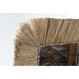 Espejo de pared DKD Home Decor Natural Bali 55 x 3 x 55 cm (55 Piezas)