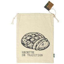 Cook Concept Bolsa para Pan de Lona de Algodón 26x36 cm