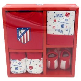 CYP BRANDS Set Bebe Primera Puesta Atletico de Madrid Gorro Body Calcetines Manoplas 100% Algodón Precio: 14.95000012. SKU: B1A3DDH66L