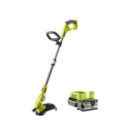 Recortadora / enderezadora de bordes - RYOBI - Corte Ø 25-30 cm - Cable Ø 1 x 1,6 mm - 1 batería de 18 V 5 Ah y 1 cargador de 2A Precio: 193.49999955. SKU: B14YT5BPLK