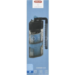 Zolux Filtro interior Corner 120 ZOL3336023265308 6W Caudal regulable Para acuarios de 80 a 120 L