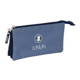Safta Estuche Portatodo Escolar Triple Cremallera El Pulpo Basics 120x220x30 mm Precio: 10.50000006. SKU: B19P482JJE