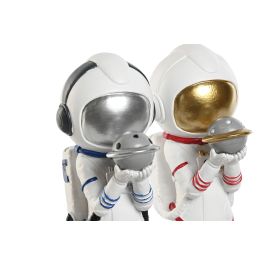 DKD Home Decor Figura Urban Astronaut Girl Blanco Rojo Azul Dorado Resina 7 x 25 x 11 cm (2 Unidades) Precio: 17.5899999. SKU: B15FSCZWWZ