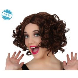 Peluca Corta Rizada Castaña 130 gr - Rizos Marcados para Disfraz Época, Personaje Clásico, Victoriano, Halloween Precio: 3.50000002. SKU: B1CE4A2JGZ