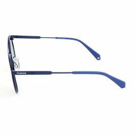 Polaroid 2052/S Gafas de Sol Unisex - Diseño Redondo, Montura Acero Inoxidable, 150 mm