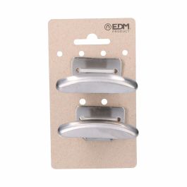 Colgador EDM 85576 Acero Inoxidable Ropa 2 Unidades Precio: 9.5900002. SKU: S7901182