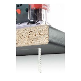 Wolfcraft Hoja de Sierra de Calar HCS 130 mm Vástago T para Encimeras Cocina y Tableros Plastificados 30-60mm - Pack de 2 Unidades