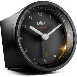 BRAUN Funkwecker BC 07 B-DCF schwarz Kunststoff. Ø 8.0 cm