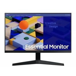 Samsung Monitor Led 24 Pulgadas Essential LS24C312EAUXEN, Panel IPS, AMD FreeSync, 75Hz, Full HD, Negro