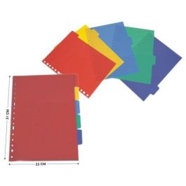 Separadores Bindex Pp A4 5 Pestañas Multitaladro Precio: 0.88999977. SKU: B1DBEB7D32