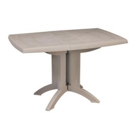 Mesa plegable - GROSFILLEX - Vega - Lino - 118x77 - Resina - 4P Precio: 110.49999994. SKU: B1CE9PG92W