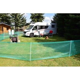 Valla universal - KERBL - 20 m - 11 postes de una punta - 80 cm - Verde Valla universal - KERBL - 20 m - 11 postes de una punta - 80 cm - Verde