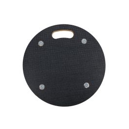 Bricotech Base Redonda Madera con Ruedas 38 x 11 cm