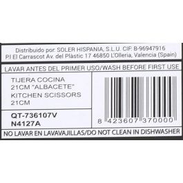 Quttin Tijera de Cocina Albacete 21 cm (18 Unidades)