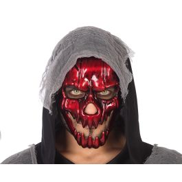 Máscara Rojo Intenso Calavera Halloween Rojo Precio: 0.99786038. SKU: B17Y3SCKRE