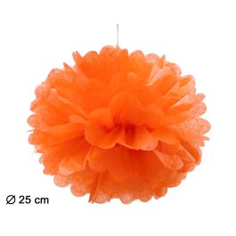 Pompones Naranja Ø 25 cm Precio: 0.95000004. SKU: S1130409