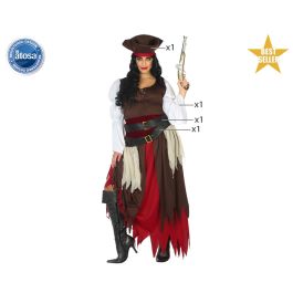 Disfraz para Adultos Pirata mujer XXL