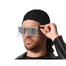 Gafas Cadena Negro/Plateado Accesorios para Disfraz
