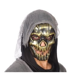 Máscara Halloween Dorado Precio: 0.99786038. SKU: B18VC36DFL
