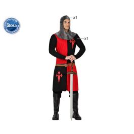 Disfraz para Adultos Rojo Negro Multicolor (2 Piezas) (2 Unidades) XL