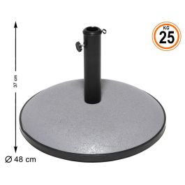 Base Parasol 25 kg Negro Base Parasol 25 kg Negro