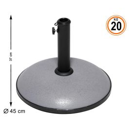 Base Parasol 20 kg Negro