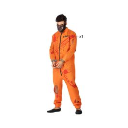 Disfraz Preso Sangriento Hombre Adulto Psicópata Canibal XL Disfraz Preso Sangriento Hombre Adulto Psicópata Canibal XL