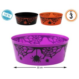 Cuenco Halloween Colores Surtidos Con Telarañas Y Arañas 3 Posibilidades Precio: 1.49999949. SKU: B1BN78AYWD