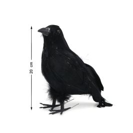 Decoración para Halloween Negro Pájaro Precio: 4.94999989. SKU: B17QASJ28N