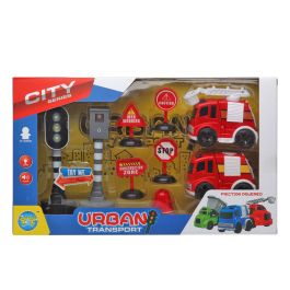 Playset de Vehículos City Series Fire 38 x 22 cm